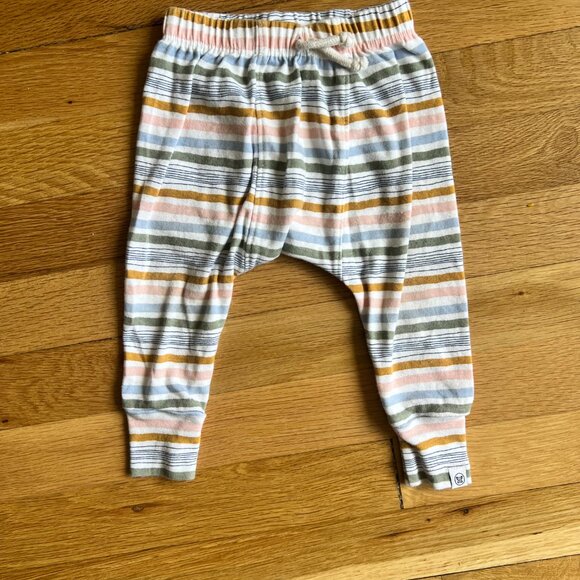 Honest Baby & Make Me Organics 2 Pairs Infant Toddler Joggers 3-6mo - Picture 2 of 3